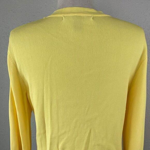Scott Taylor Yellow Button Down Top Size M EUC - Picture 6 of 7